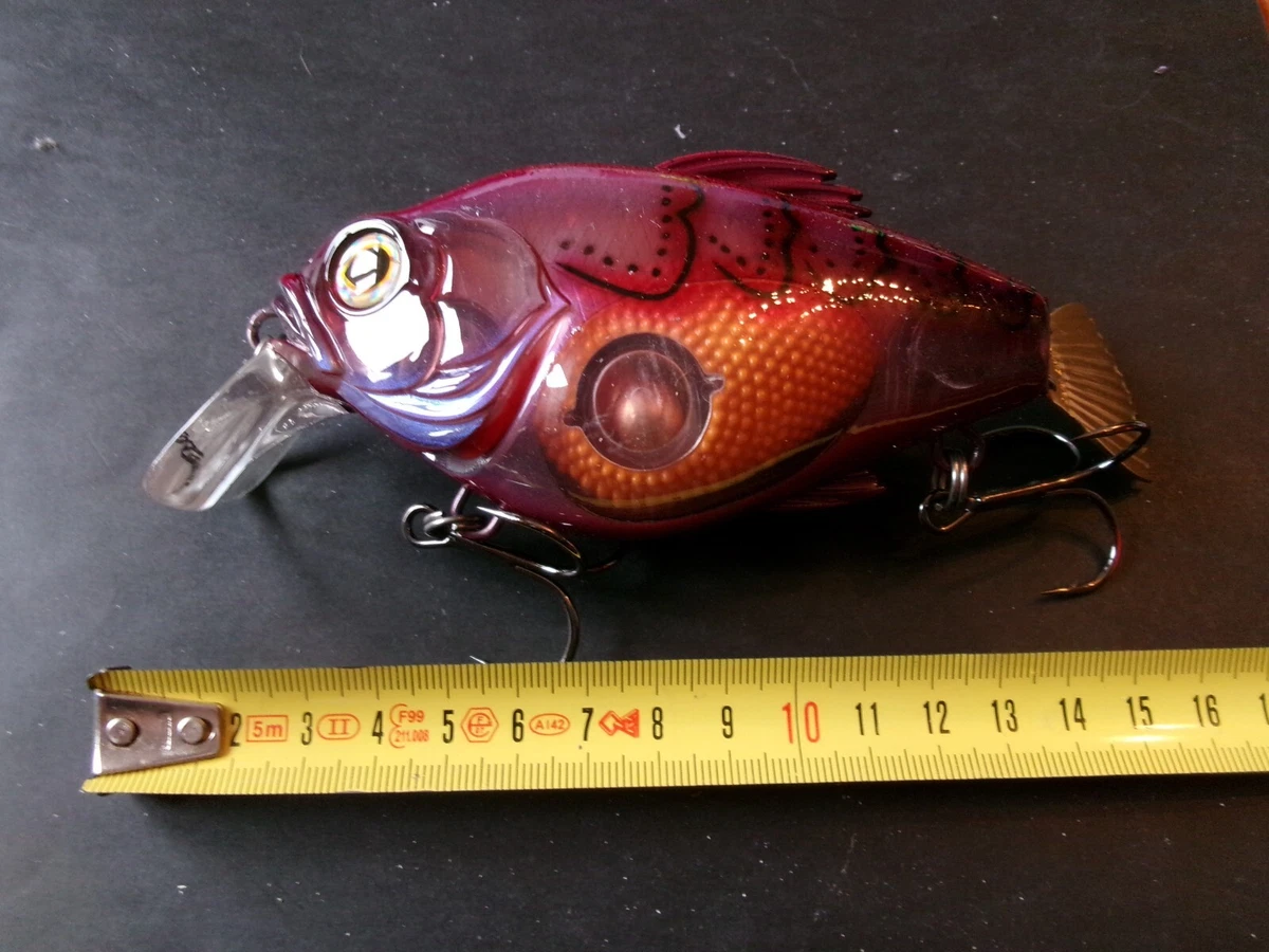 Gros Leurre De Pêche 15 Cm – Poisson Nageur Bruiteur – Neuf