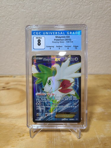 Shaymin-EX graded CGC 8 for sale on eBay