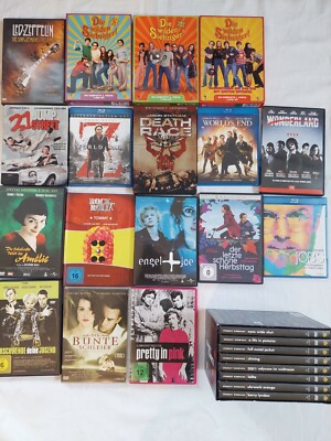 Filmsammlung Blu-ray DVD Komödie,  Action,  Drama