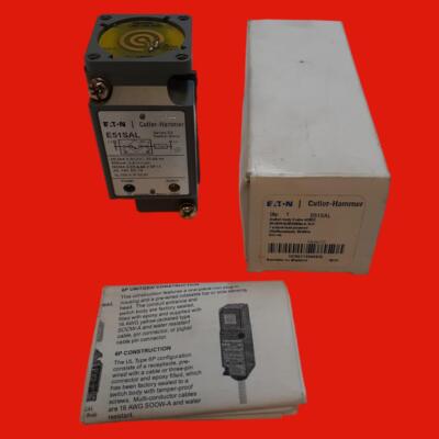 Eaton E51SAL E51 NEMA Limit Switch Inductive Proximity Sensor
