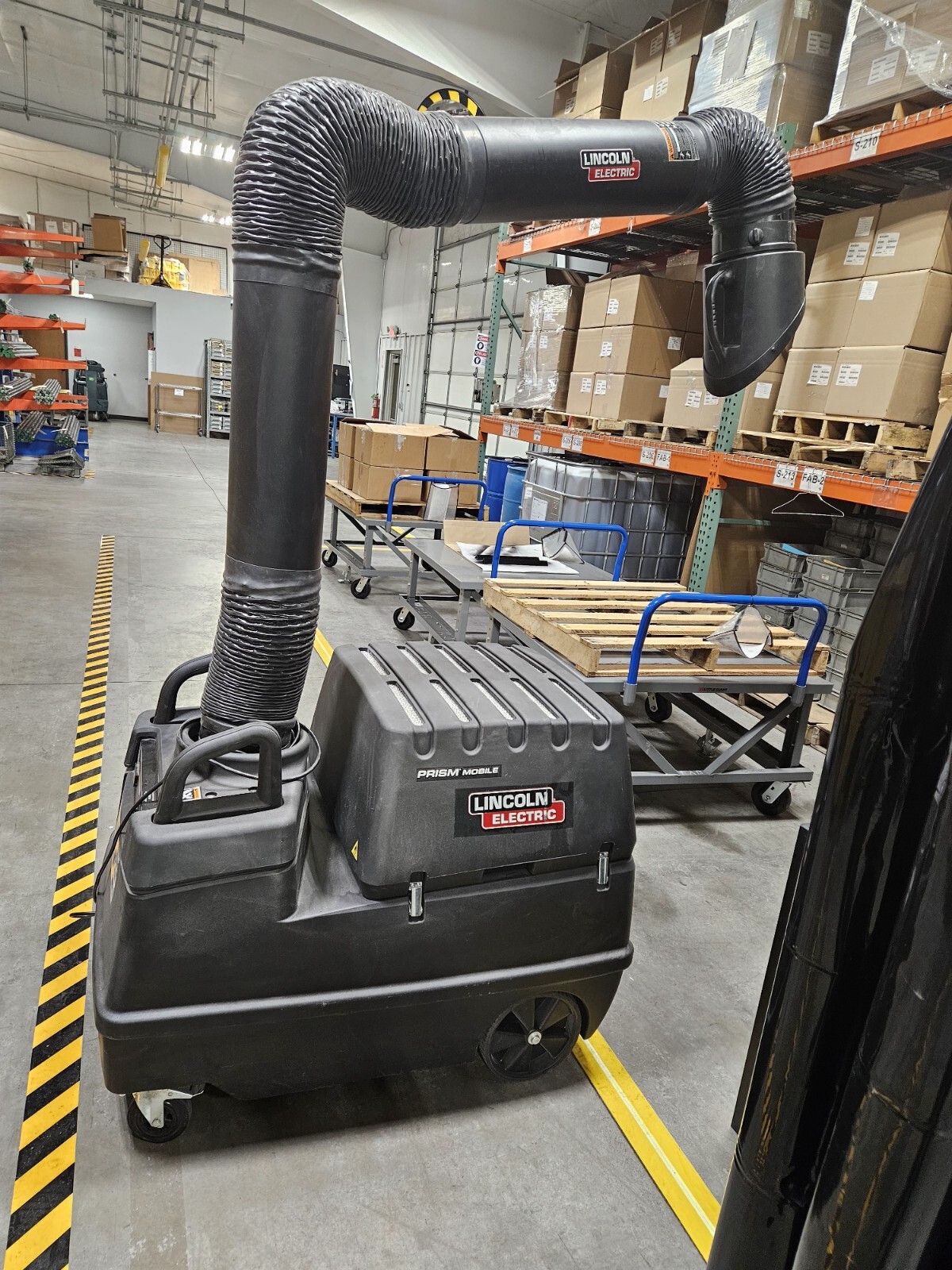 Lincoln Prism Mobile Fume Extractor eBay