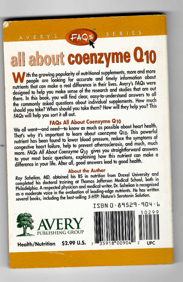 All about Coenzyme Q10 Lowers Blood Pressure,Prevents Atherosclerosis