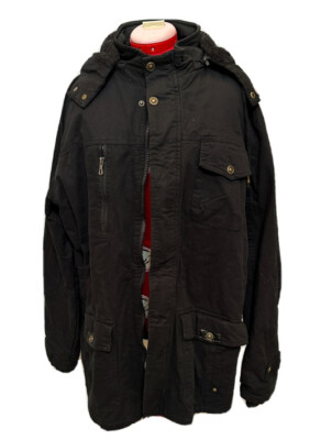 NWT Tacvasen Men's Outdoor Jacket Black Lined First Grade Class B