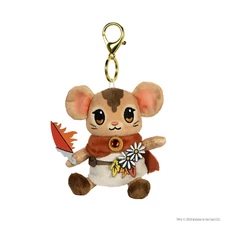 Magic The Gathering MTG Mabel Plush Charm Stuffed Animal Keychain - New