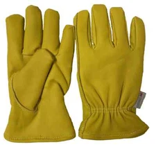 1 PR Deerskin 3M Thinsulate Thermal Lined Cold Weather Warm Winter Gloves 2XLRG