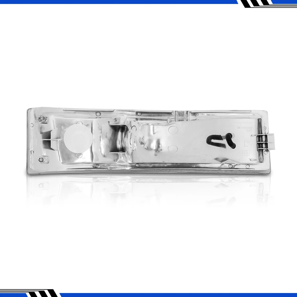 Par de luces de parachoques de señal cristalina Euro para Chevrolet Astro Van 1995-2005 Foto 2 de 4