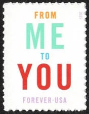 USA Sc. 4978 (F) From Me To You 2015 MNH