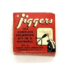  Vtg NOS 1960's Jiggers Soldering Kit NOS Samson Rochester, New York 