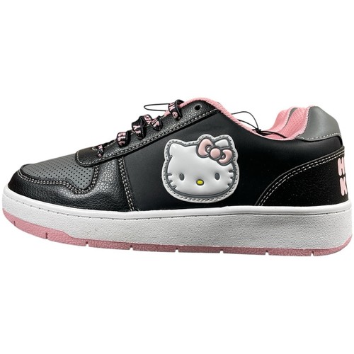 Hello Kitty by Sanrio Women’s Fashion Sneakers Size 8 Black/Light Pink Shoes NEW - Picture 7 of 19