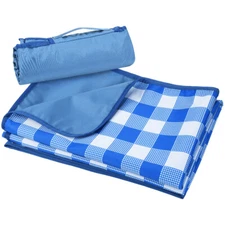 Family Outdoor Waterproof Picnic Blankets, Foldable Sandproof Picnic Floor Mat