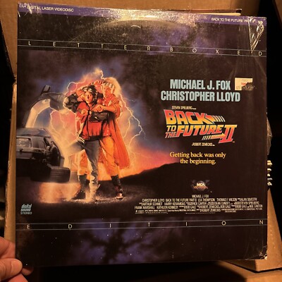 Back to the Future 2 (Laserdisc) for sale online | eBay