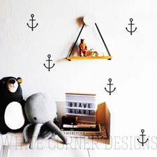 Anchor Wall Decals - Vinyl Wall Decals, Nautical Decals, Nursery Decals ga139