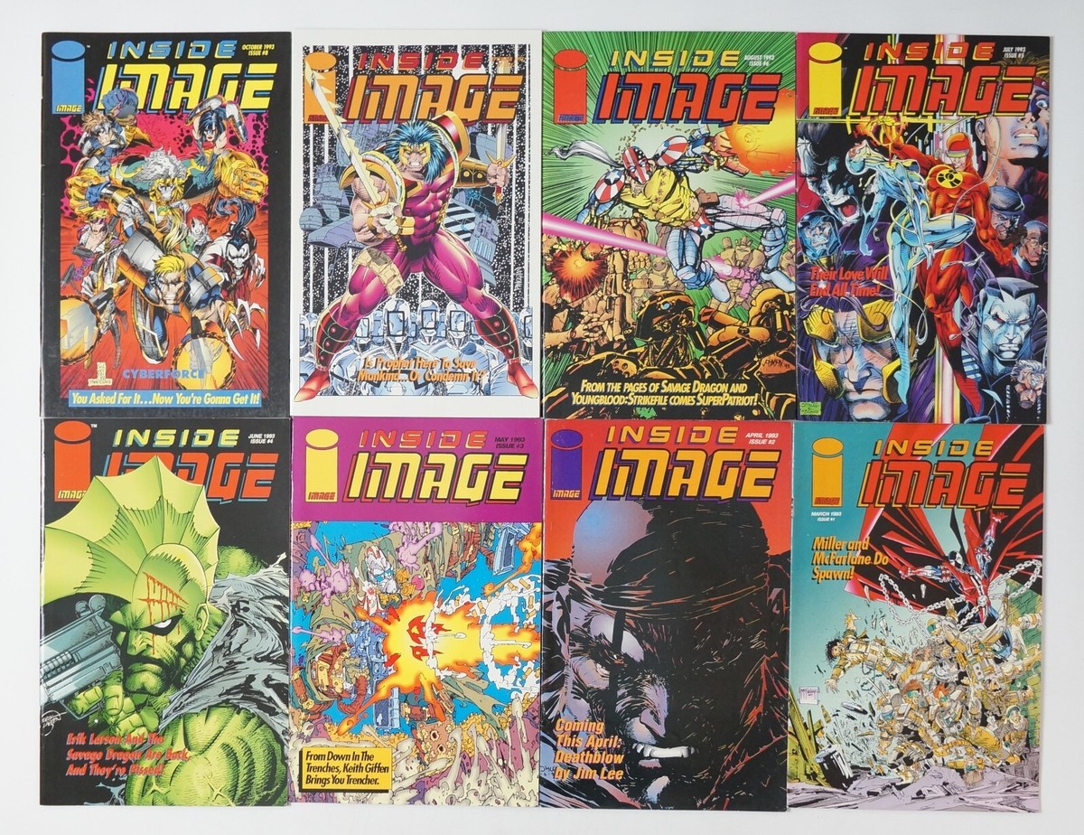 Inside Image #1-26 FN/VF complete series Spawn Deathblow Trencher