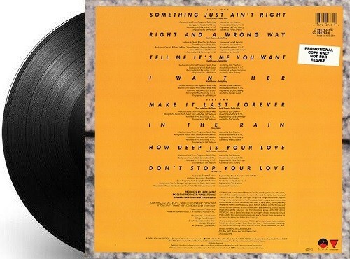 KEITH SWEAT Make It Last Forever Vinyl Record Album LP Vintertainment 1987 Soul - Picture 6 of 6