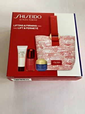Shiseido Lifting And Firming Trio Gift Set Lift + Firm Facial Cream ++