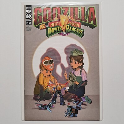Godzilla vs. Mighty Morphin Power Rangers - #5 - B Variant Cover - UNREAD - NM