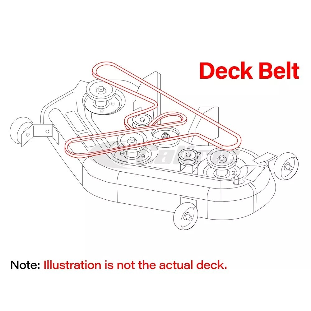 574845603 Deck Belt For Husqvarna GT52XLS GTH27V52LS GTH24V52LS