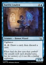 March of the Machine - Furtive Analyst - Foil