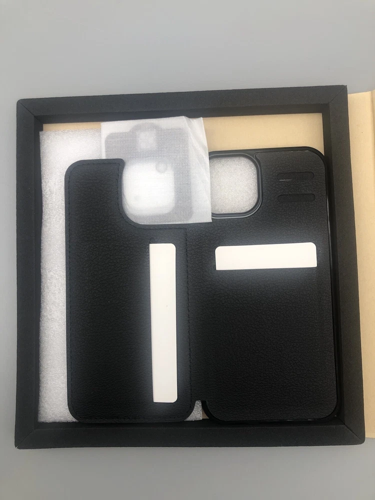 Durable Wallet Phone Case with Screen Protector for iPhone 13 6.1 Inch