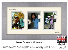 BFF Photo Frame Best Friends Forever Word Gift Photo Frame by Photos in a Word