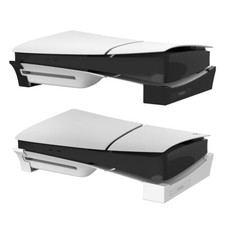 For PS5 Pro/Slim Console Horizontal Mount Digital / Optical Stand Holder Support