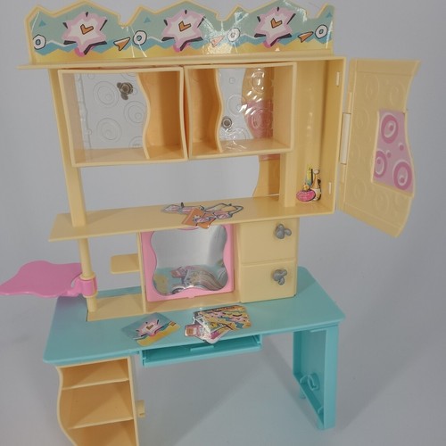 LEGGI Tutto intorno Casa Camera da Letto Playset 2001 Mattel Incompleto - Foto 20 di 21