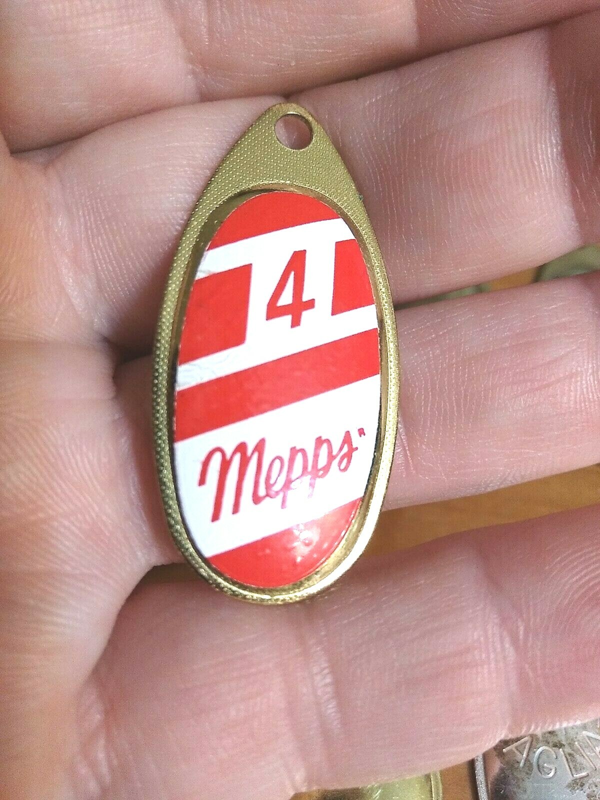 Vintage Mepps #5 AGLIA & #4 Spinner Lures Made In France 3 Gator spoons custom - Image 7