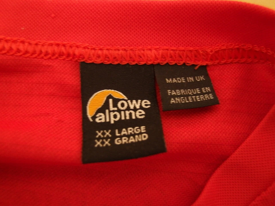 LOWE ALPINE Outdoor Shirt XXL XL Funktionsshirt function wear trekking 2xl BW 61 - Bild 4 von 4