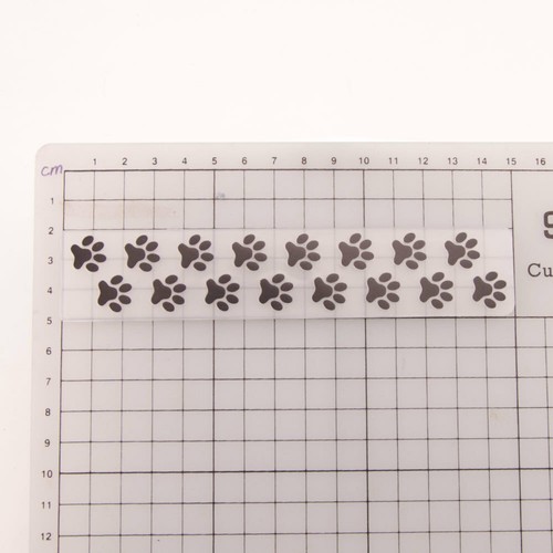 Plastic Embossing Folders Paw Die Cutting Scrapbooking Album Craft Art