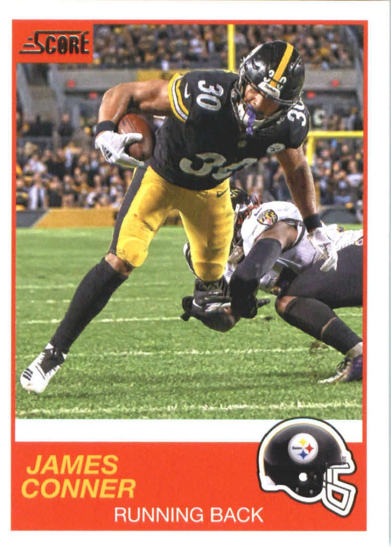 James Conner trading card