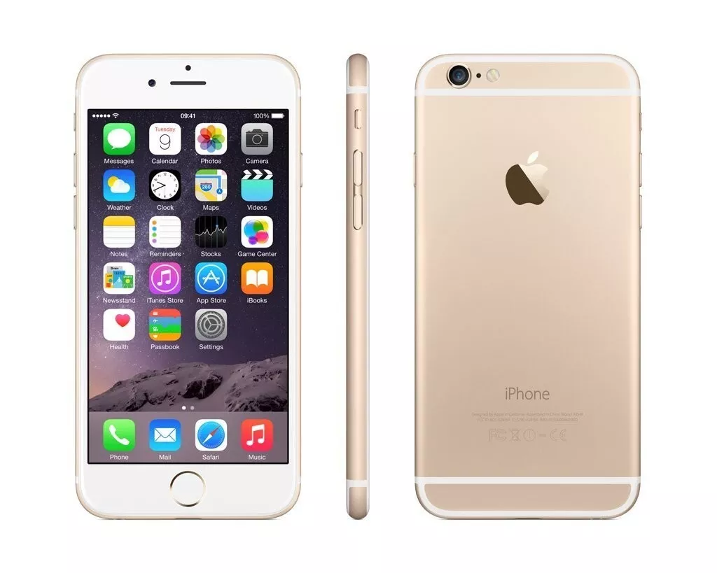 【バッテリー100%】iPhone 6 Gold 64 GB docomo