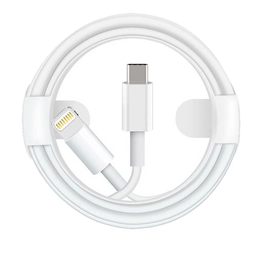 USB C to 8Pin Fast iPhone Charging Cable C Charger Lead For iPhone 14 13 12 Pro - Image 2 of 4