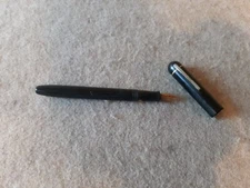 Vintage Eversharp Fountain Pen Solid Black with 14K Gold Nib