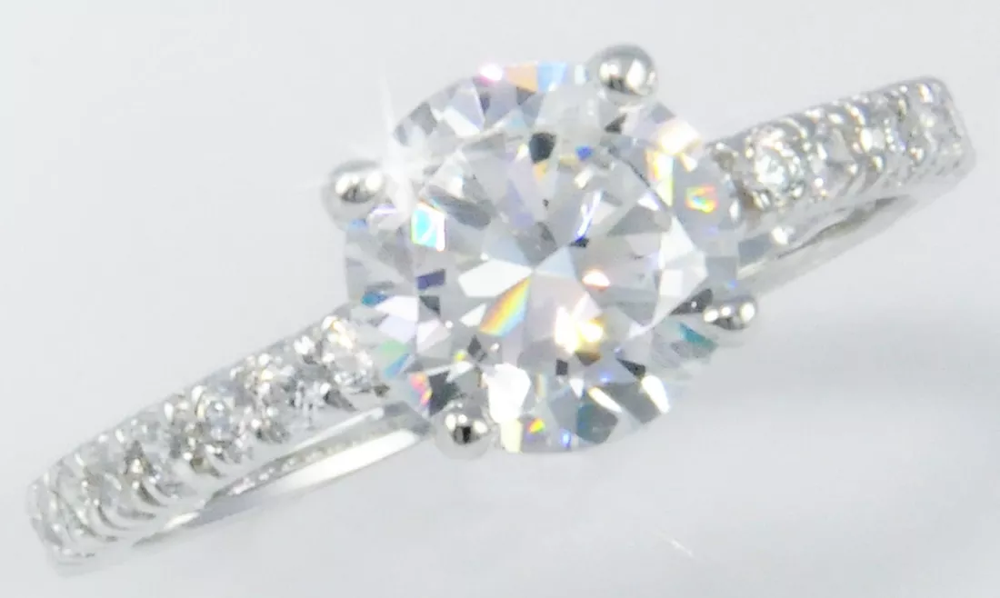 Fake moissanite ebay sale