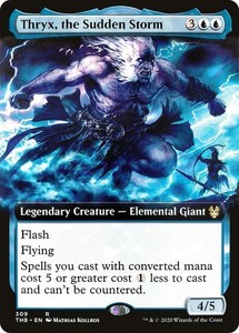 Thryx, the Sudden Storm (Extended Art) - Theros Beyond Death #309