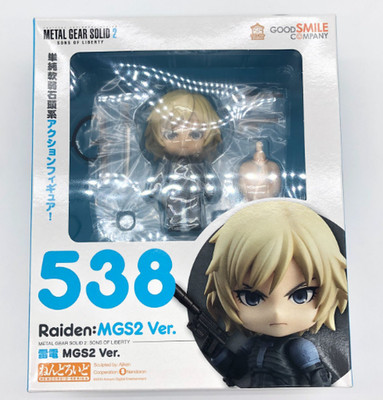Nendoroid Raiden MGS2 Ver. Metal Gear Solid 2 Sons of Liberty GSC