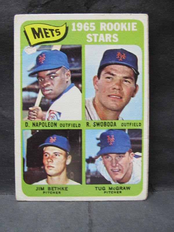 1965 Topps -#533  TUG MCGRAW   ROOKIE   HOF VG SOFT CORNERS