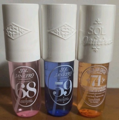 Sol de Janeiro Frangrance Mist Set 68, 59 & 71 New 2 With Seal