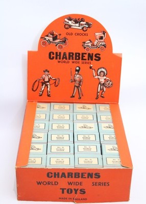 CHARBENS no. 32 TRADE BOX of 24 MINIATURE SERIES MOBILE RADAR TRAILER all boxed