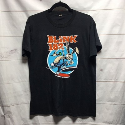 Blink 182 rabbit unisex classic black t-shirt QT7982 | eBay