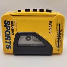 Vintage Sony Sports Walkman Radio Cassette Player WM-F45 - Tested Works