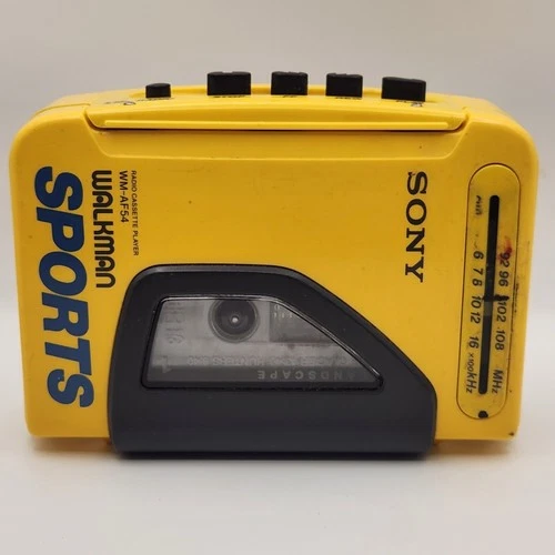 Vintage Sony Sports Walkman Radio Cassette Player (WM-F45) - Tested Works