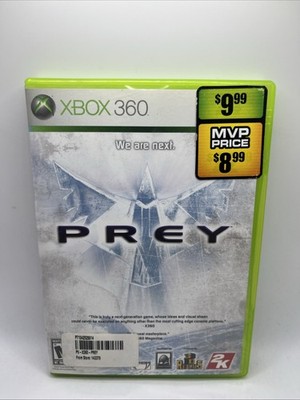 Prey (Microsoft Xbox 360, 2006) Complete With Manual Tested