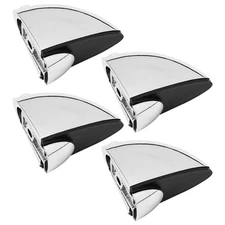 4pcs Glass Clamps Furniture Glass Brackets Fixing Clips glass holder