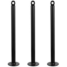  Set of 3 Cable Machine Loading Pin Barbell Weight Stand Gym Weights