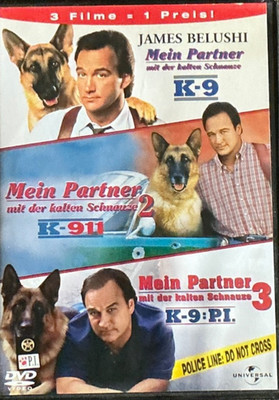 MEIN PARTNER MIT DER KALTEN SCHNAUZE 1-3.   3 DVD s  James Belushi