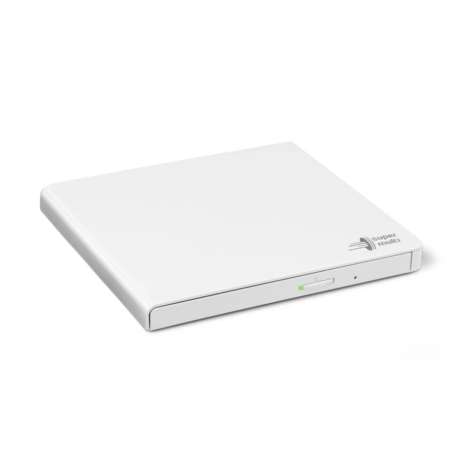 LG HLDS GP57EB40 DVD-RW-EX BK Externes DVD-Laufwerk Weiß - Bild 1 von 4
