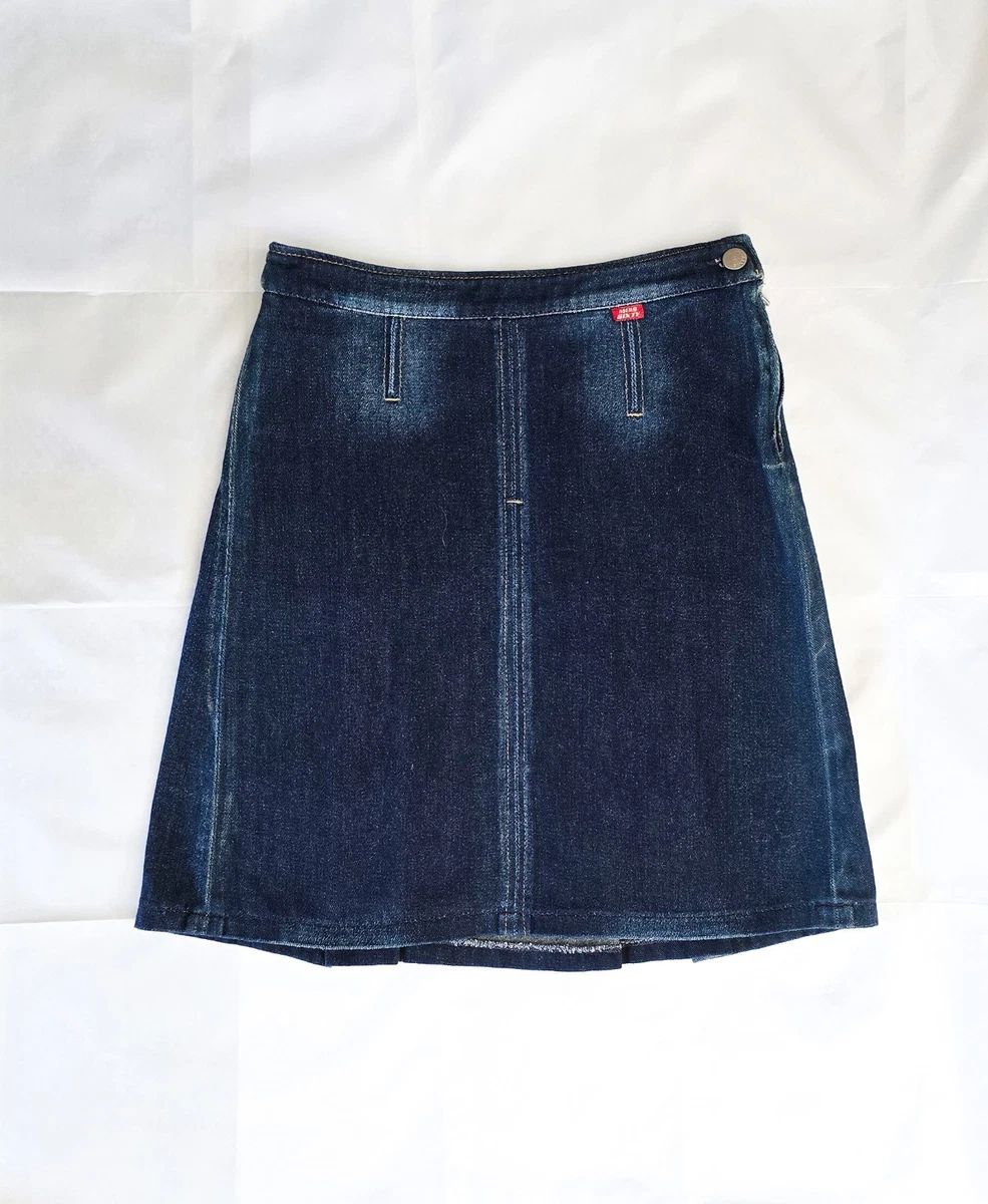 Mini Jupe Miss Sixty Denim Bleu Foncé - Taille XS / EU 34 - Neuve Sans étiquette
