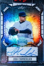 2025 Leaf Bronx Legacy Joba Chamberlain #BA-JB2 Autograph 6/45