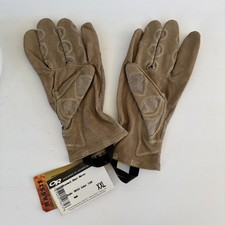 Outdoor Research OR Overlord Short Gloves XL Leather Made In USA Tactical Tech
